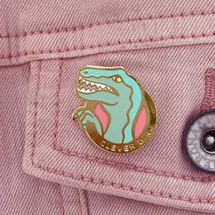 Clever Girl Lapel Pin