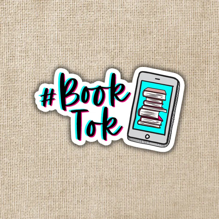 BookTok Vinyl Sticker