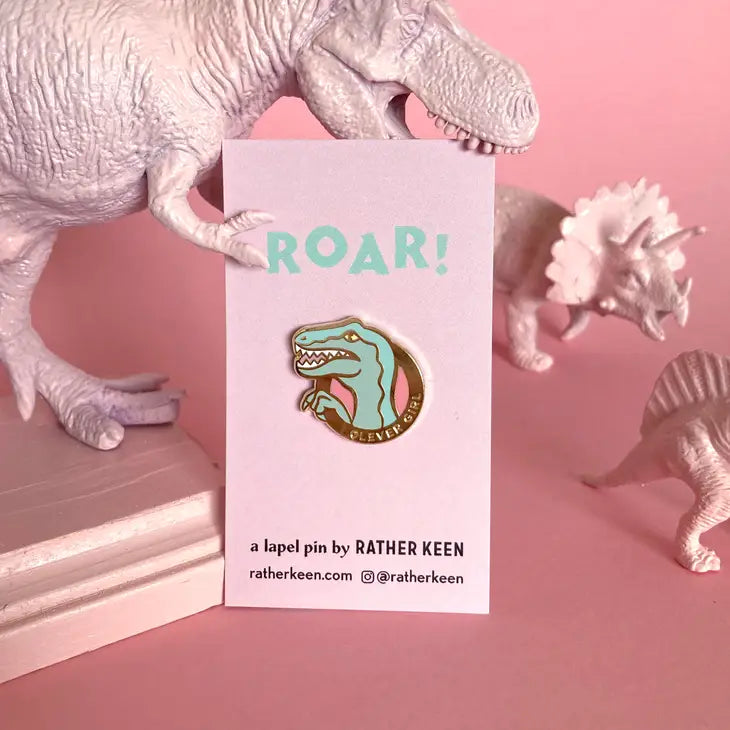Clever Girl Lapel Pin