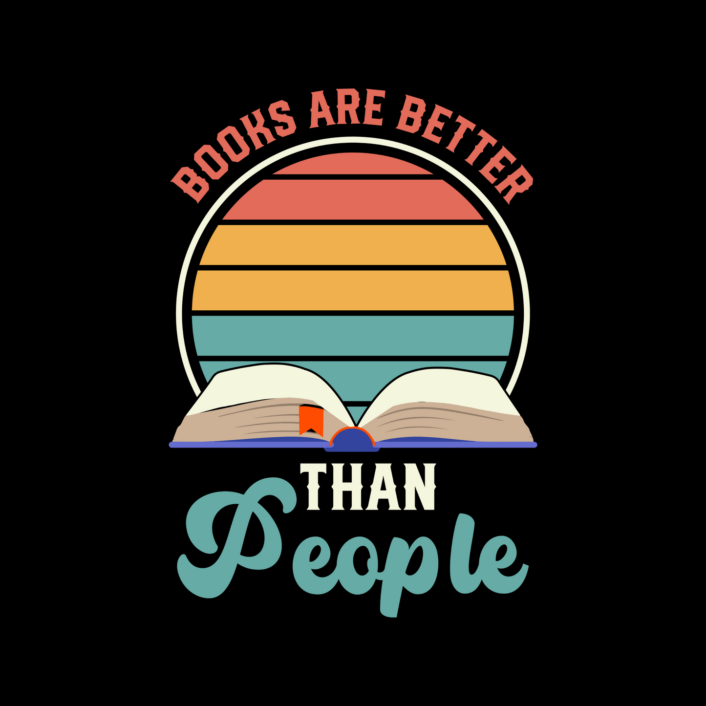 Books Are Better Than People Can-Shaped Glass