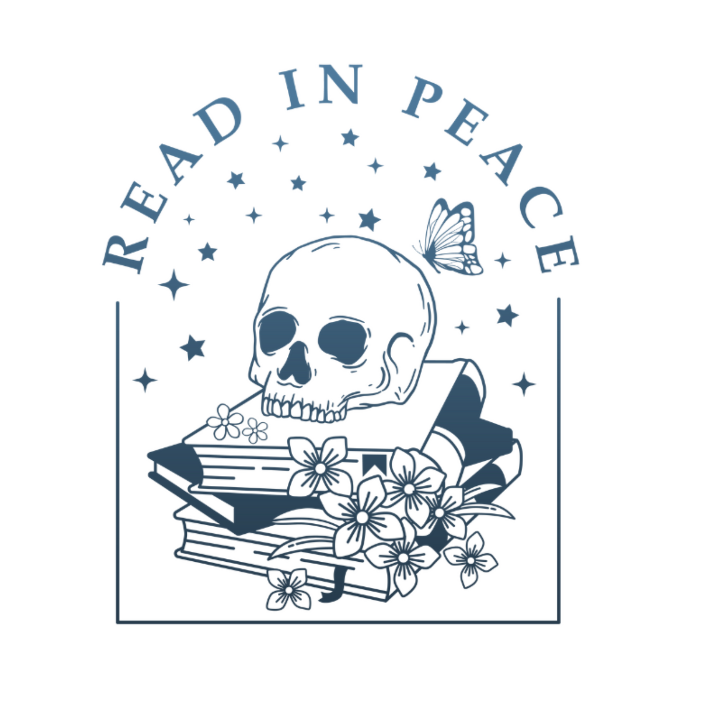 Read in Peace Can-Shaped Glass