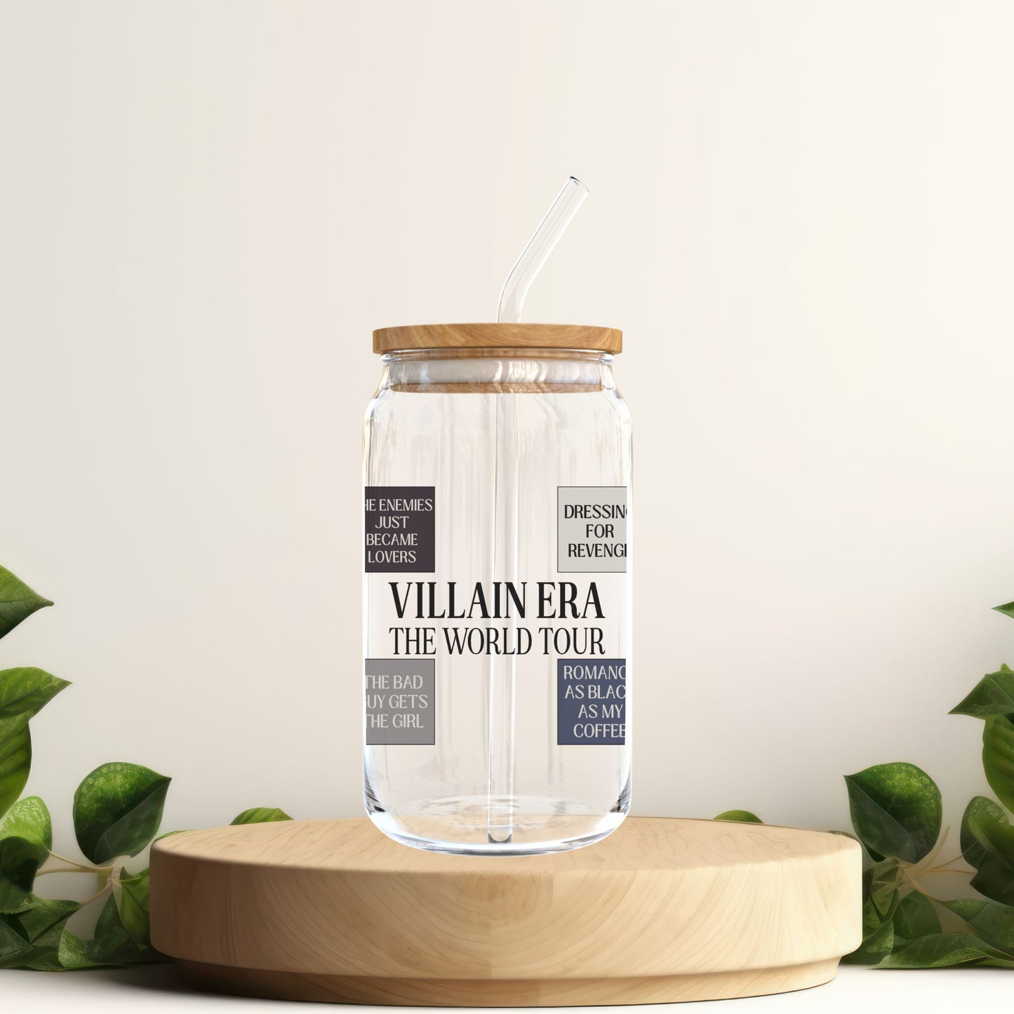 Villain Era Can-Shaped Glass