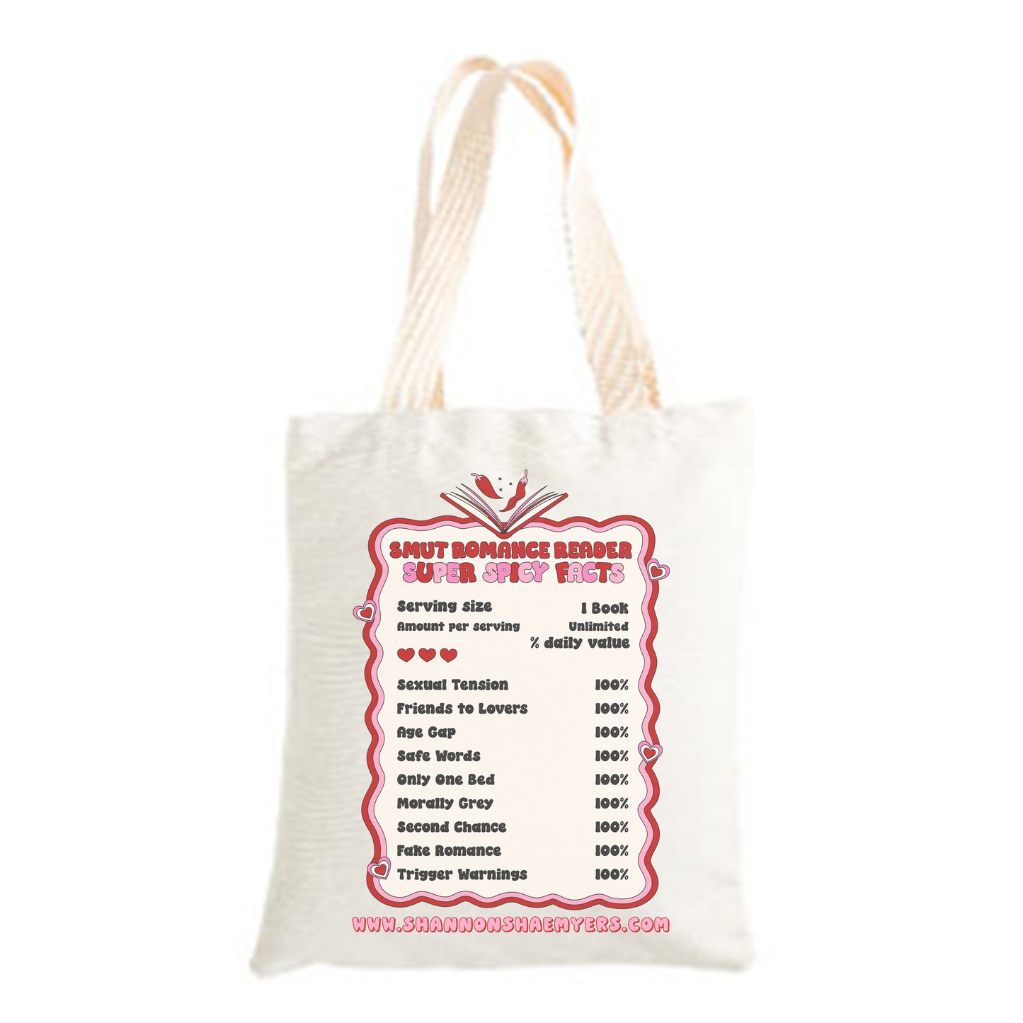 Smut Facts Canvas Bag
