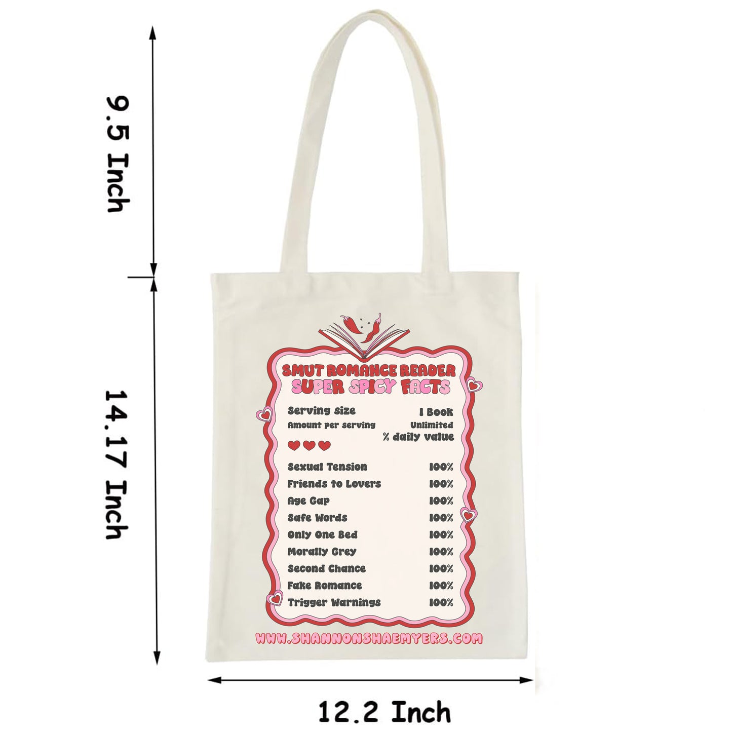 Smut Facts Canvas Bag