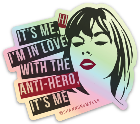 Anti-Hero (Taylor's Version) Holographic Sticker