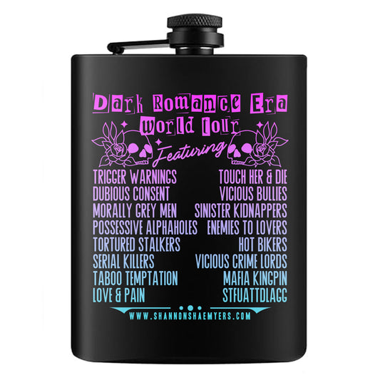 Dark Romance World Tour 8 oz Flask