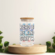 Read Books, Be Kind, Stay Weird Can-Shaped Glass