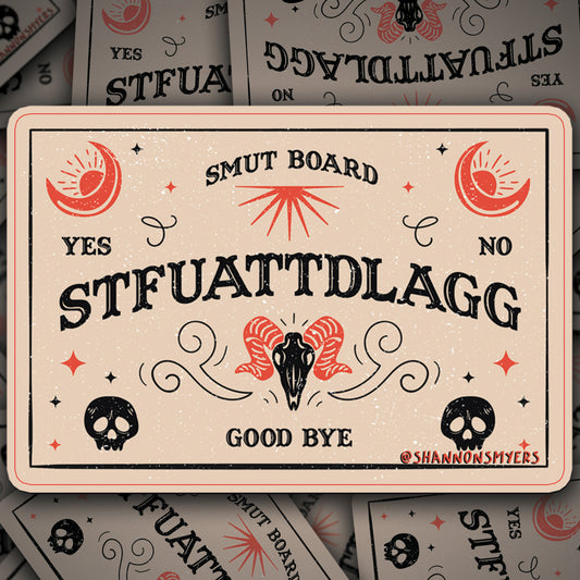 STFUATTDLAGG Vinyl Sticker