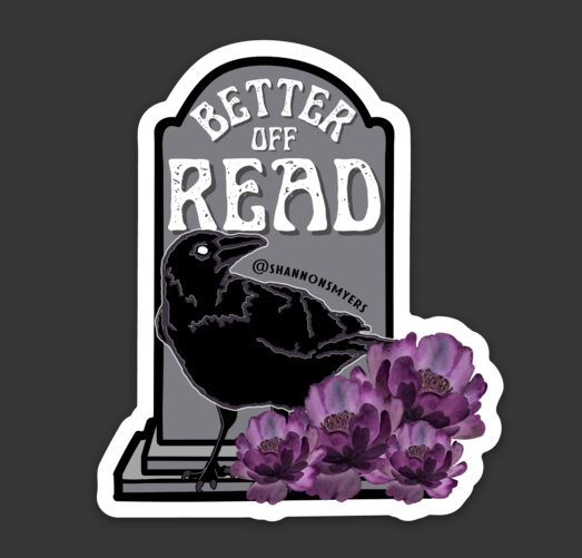 Better Off Read Vinyl Sticker