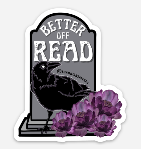 Better Off Read Vinyl Sticker