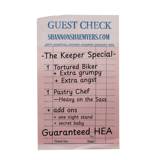 Guest Check Vinyl Sticker