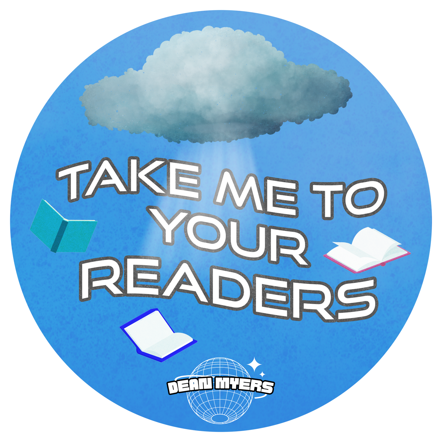 Take Me to Your Readers Vinyl Sticker