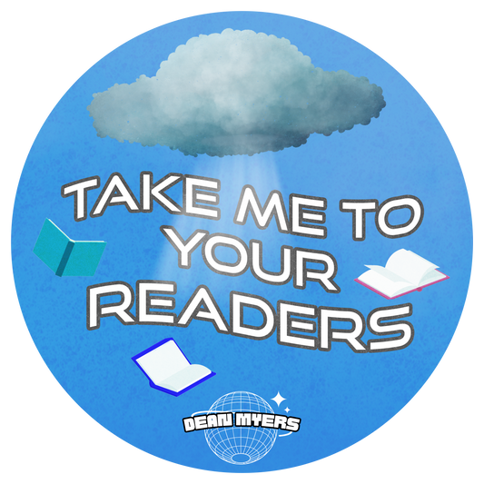 Take Me to Your Readers Vinyl Sticker