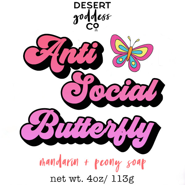 Anti-Social Butterfly Bar Soap