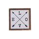 Love sign, wooden sign, arrow love sign, Shannon Myers author, book gifts, reader gifts, romance reader, Lubbock tx